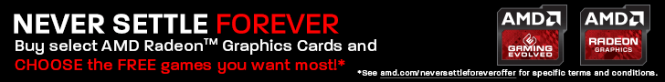AMD Never Settle Forever